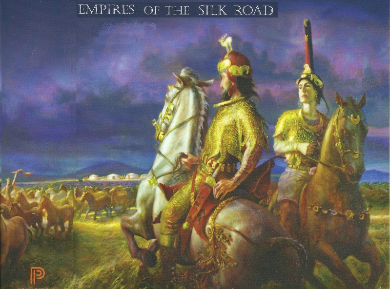 Cover illustration of Christopher I. Beckwith Empires of the Silk Road